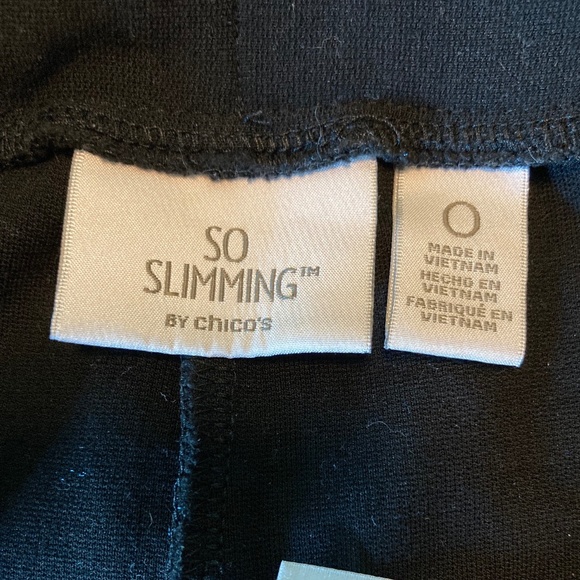 LAST CHANCE! Chico's So Slimming Black Pants - Picture 3 of 4